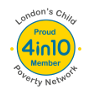 4in10 London's Child Poverty Network member logo